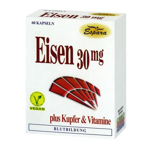 Espara Eisen 30mg 60 St Kapseln – Bild 1