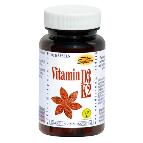 Espara Vitamin D3 K2 100 St Kapseln – Bild 1