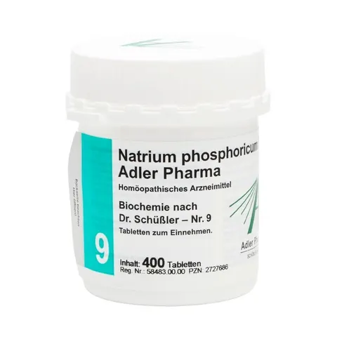 Biochemie Adler 9 Natrium phosphoricum D6 Adl.ph. Tabletten – Bild 1