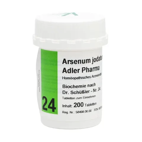 Biochemie Adler 24 Arsenum jodat.D12 Ad.p. Tabletten – 843901 – Bild 1