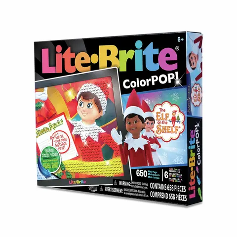 Lite Brite ColorPOP Elf on The Shelf Activity Toy – image 1
