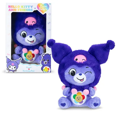 Hello Kitty x Care bears Harmony Bear as Kuromi – image 1