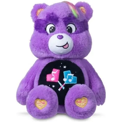 Care Bears - Rock-A-Lot Share Bear - Soft Plush Toy for Kids - Basic Fun – image 1