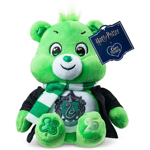 Basic Fun Care Bear Harry Potter 9 Inch Plush - Good Luck Slytherin – image 1