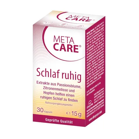Meta Care Schlaf Ruhig Kapseln – Bild 1