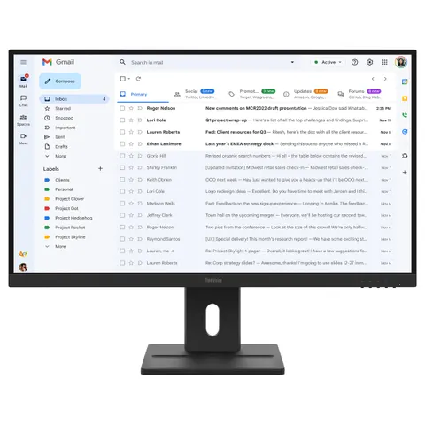 Monitor Led Lenovo ThinkVision E27-40 27" 1920 x 1080 px Ips Pls – zdjęcie 1