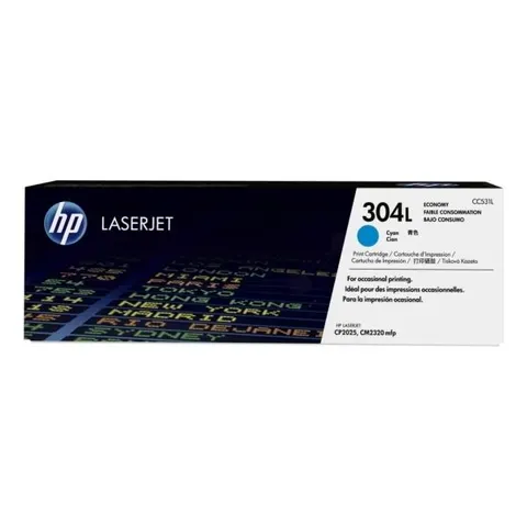 HP 304L (CC531L) - Cyan - Toner – Bild 1