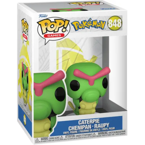 Funko POP Games Pokemon CATERPIE 848 – image 1
