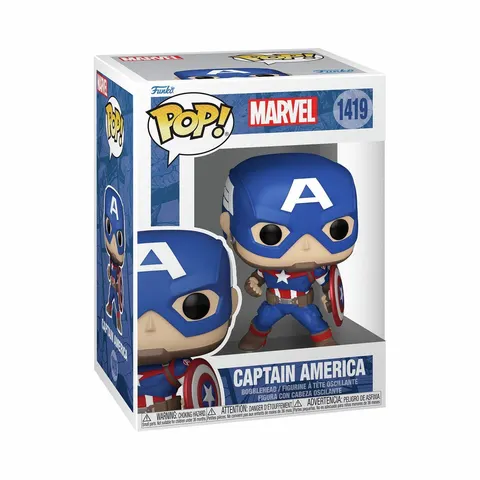 Funko POP Marvel Captain America Figure – image 1