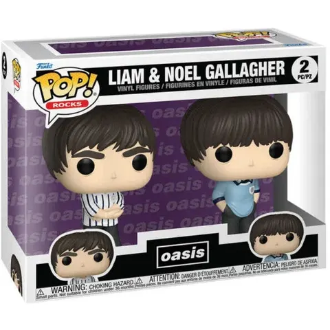 Funko POP Rocks Oasis Liam & Noel Gallagher Vinyl Figures – image 1