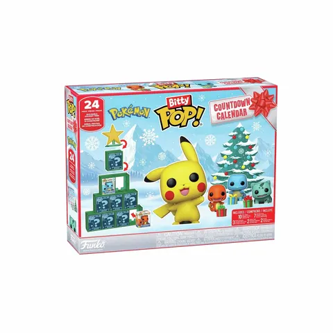 Funko Adventskalender Bitty Pop Advent Calendar Pokemon – bunt – Bild 1