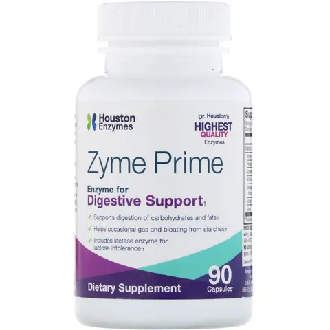 Houston Enzymes, Zyme Prime, 90 Capsules – image 1