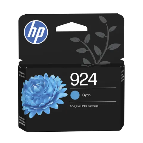 HP 924 Cyan Original Ink Cartridge – Bild 1