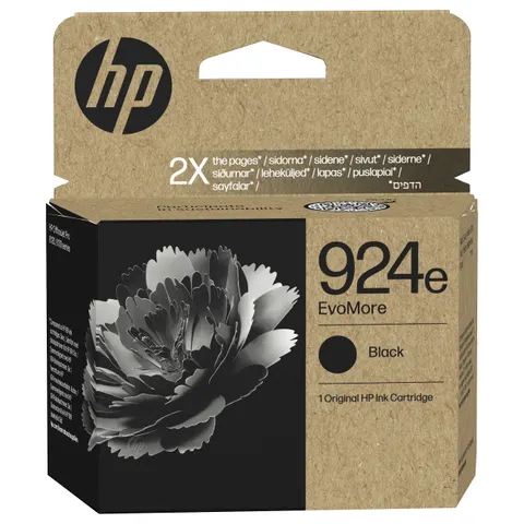 HP 924e EvoMore Black Original Ink Cartr – Bild 1