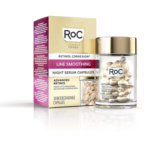 RoC Line Smoothing Night Serum 30 Capsules – image 1
