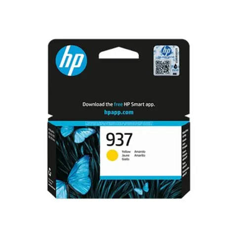 HP 937 Yellow Original Ink Cartridge – Bild 1