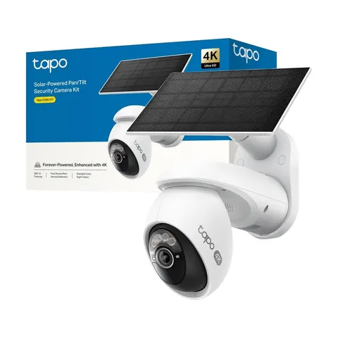 Tapo C660 4K Solar-Powered Pan/Tilt Security Camera Kit – image 1