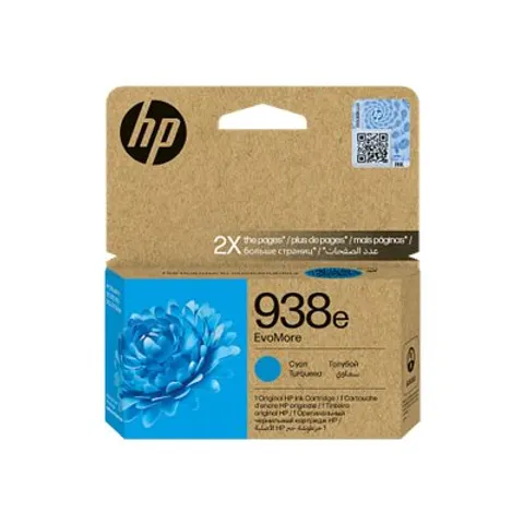 HP 938e EvoMore Cyan Original Ink Cartridge – image 1