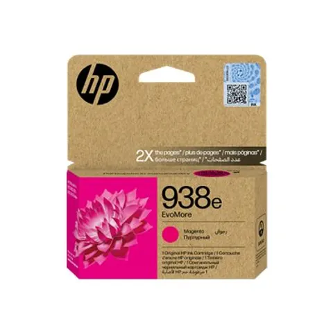 HP 938e EvoMore Cyan Original ink cartridge – Bild 1
