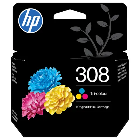 HP 308 Dreifarbig Tintenpatrone – Bild 1