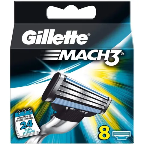 Gillette Mach3 - 8 stuks - Scheermesjes – afbeelding 1