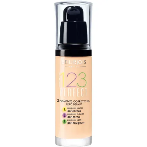Bourjois 1,2,3 Perfect Foundation 51 Light Vanilla – image 1