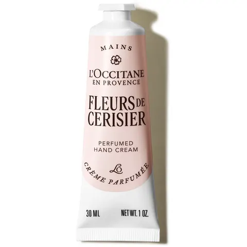 L'occitane Fleurs de Cerisier Handcrème, Transparant, 30 ml – afbeelding 1