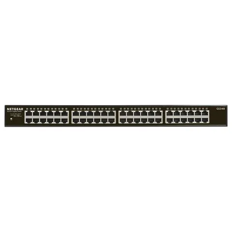 NETGEAR GS348 - Switch, 48 puertos, Gigabit Ethernet – imagen 1