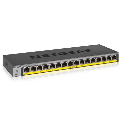 NETGEAR Switch 16x GE GS116LP-100EUS unmanaged – Bild 1