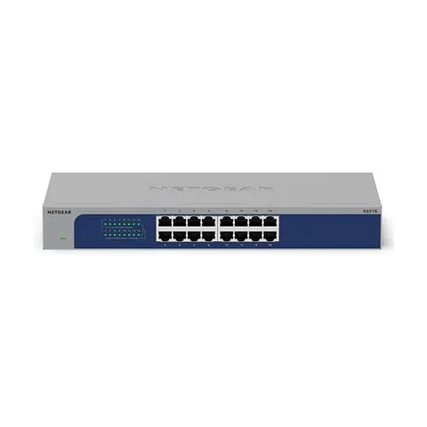NETGEAR GS516-300EUS network switch Unmanaged Gigabit Ethernet (10/100 – image 1