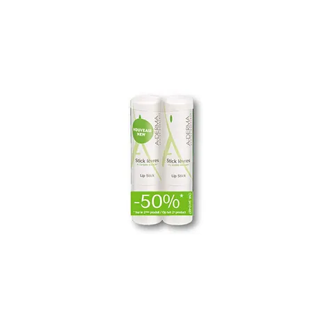 A-DERMA Lip Stick Set van 2 x 4 g – afbeelding 1
