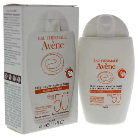 Avene fluido solar mineral spf 50+ 40ml. – imagen 1