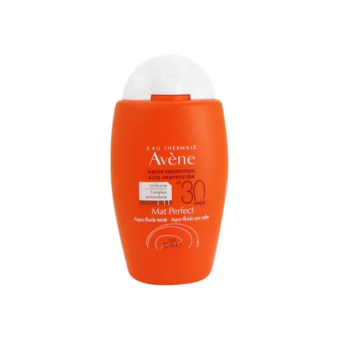 Avène Protector Solar SPF30 Mat Perfect Color Aqua Fluido 50ml – imagen 1