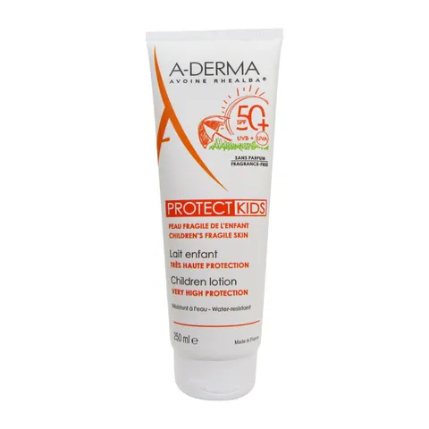 A-DERMA Protect Kids' Milk Spf50 250 ml – image 1