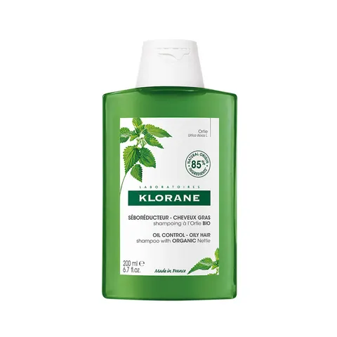 Klorane Nettle Extract Seboregulating Shampoo Oily Hair 200mL – image 1