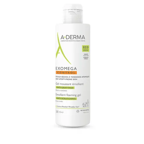 A-Derma Exómega Gel Espuma Emoliente 500ml – imagen 1