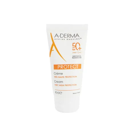 A-Derma Protect crema solar SPF50+ sin parfum 40 ml – image 1
