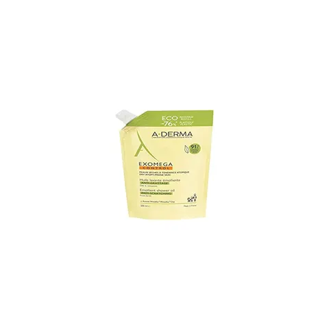 A-Derma Exomega Control Aceite de Ducha Eco-Recarga 500 ml – imagen 1