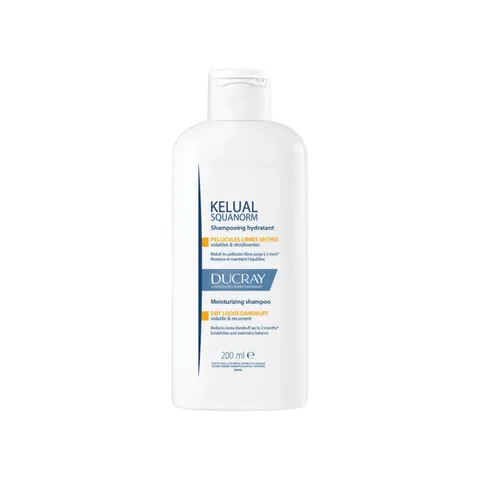 Ducray Kelual Squanorm Champú Seco Anticaspa 200ml – imagen 1