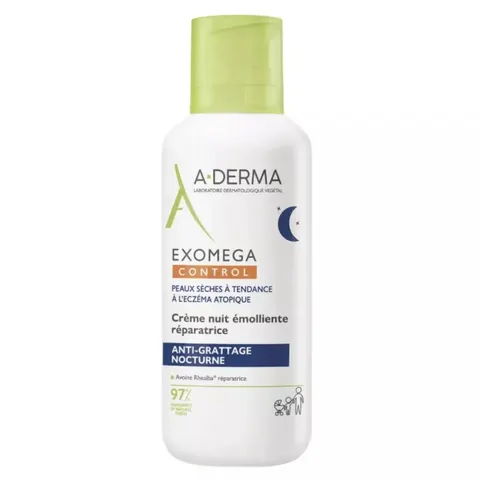 a-derma Exomega Control Crema Notte 400 ml – immagine 1