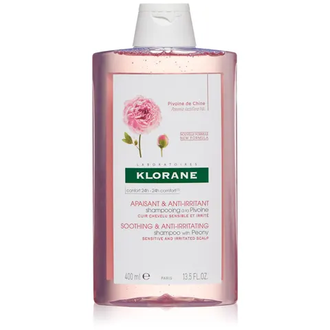 Klorane champu peonia 400ml. – imagen 1