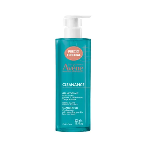 Avène Cleanance gel limpiador 400 ml – imagen 1