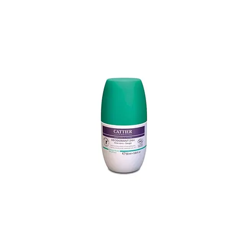 Cattier Déodorant 24H Bio 50 ML - Flacon-Bille 50 ml – image 1