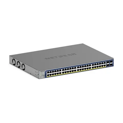 NETGEAR 52-Port PoE Gigabit/10G Stackable Smart Switch (GS752TXP) – image 1