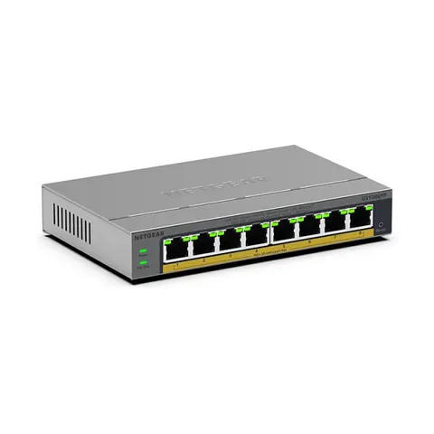 NETGEAR GS108EPP - Switch, 8-Port, Gigabit Ethernet, PoE+ – image 1