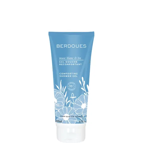 Berdoues Gel Douche Musc Blanc & Lin 200 ml – image 1