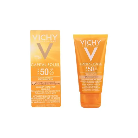 VICHY Tacto Seco Idéal Soleil SPF 50 50 ml – imagen 1
