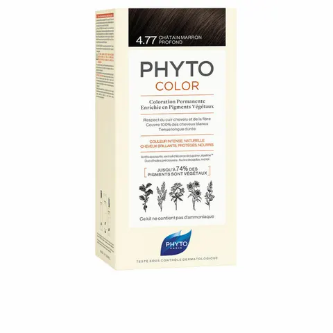 Phyto Phytocolor Permanent Coloration 4.77 Intense Brown Chestnut – image 1