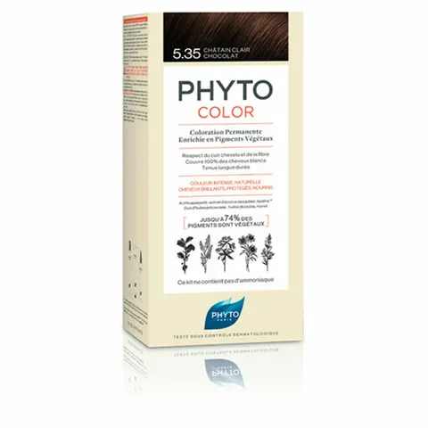 Phyto Phytocolor Permanent Color 5.35 Light Chocolate Brown – image 1