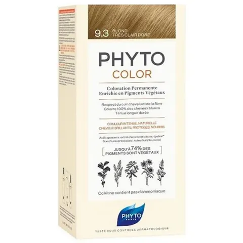 Phytocolor 9.3 Sehr Helles Goldblond – Bild 1